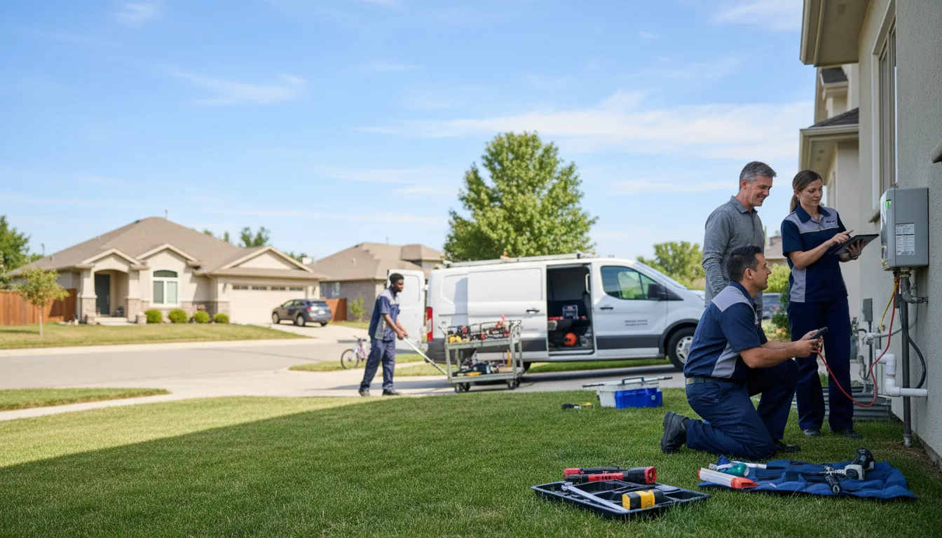 Tankless water heater service in Hamilton, NC